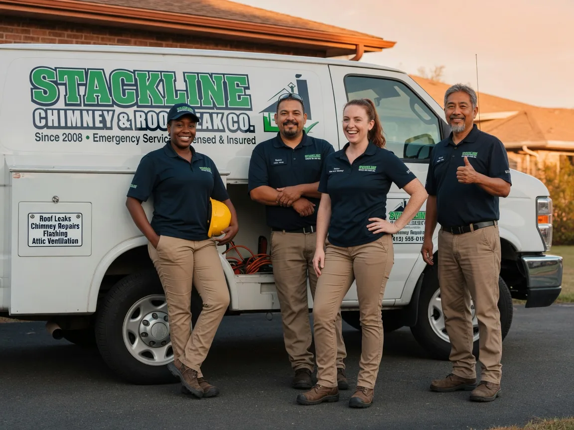 Chimney flashing repair company in North Henderson, IL